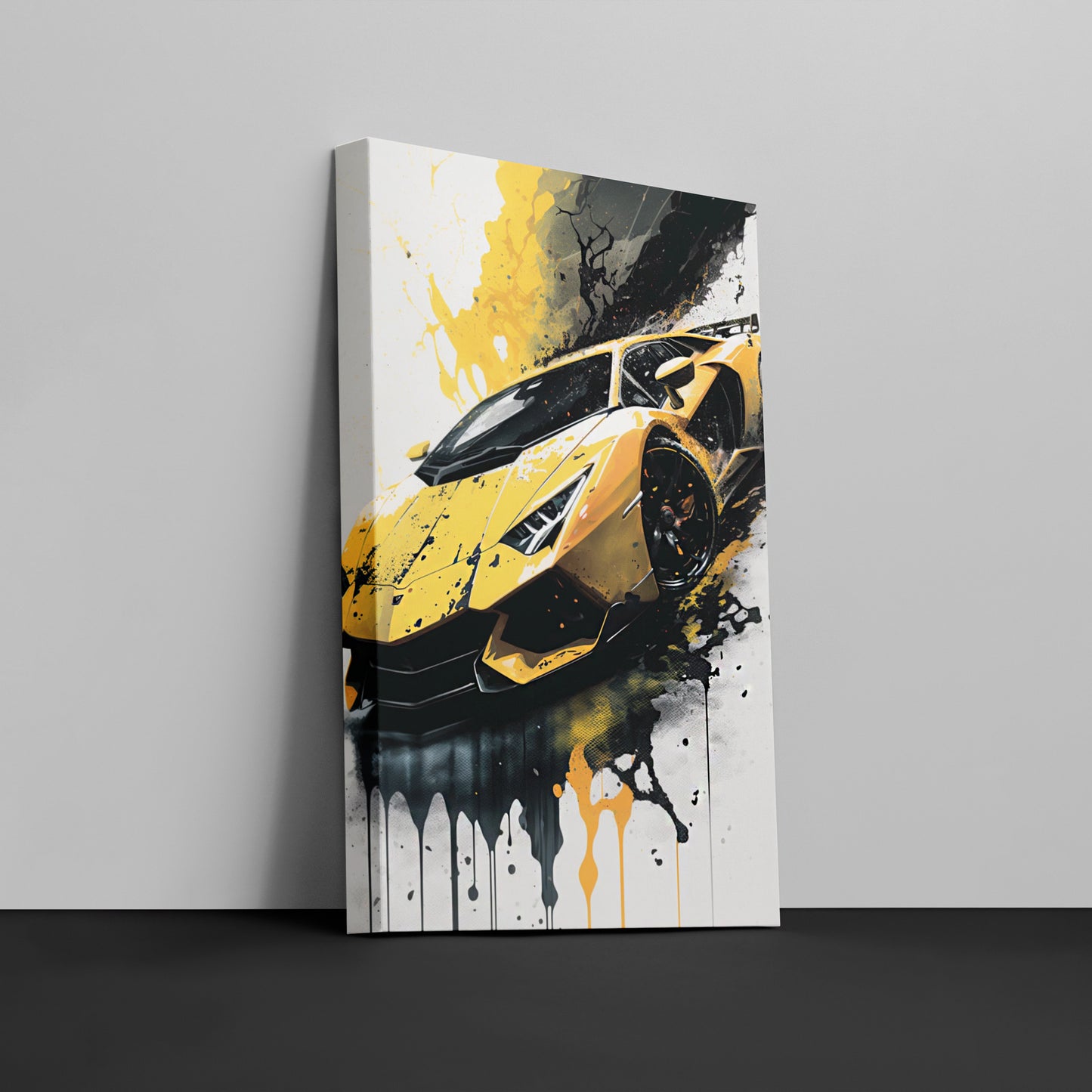 Splash Aventador - Canvas wall art