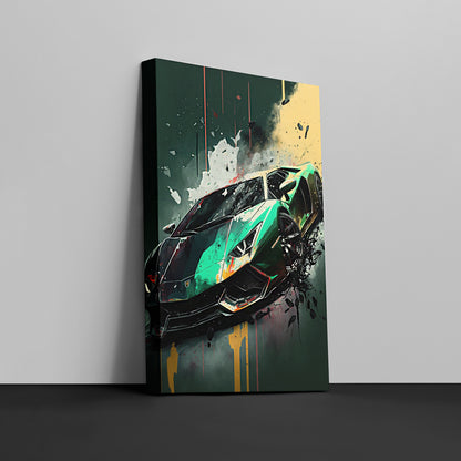 Lambo Aventador - Canvas wall art