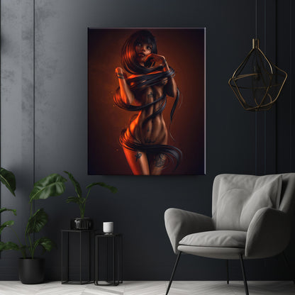 Limited GIRL - Canvas wall art