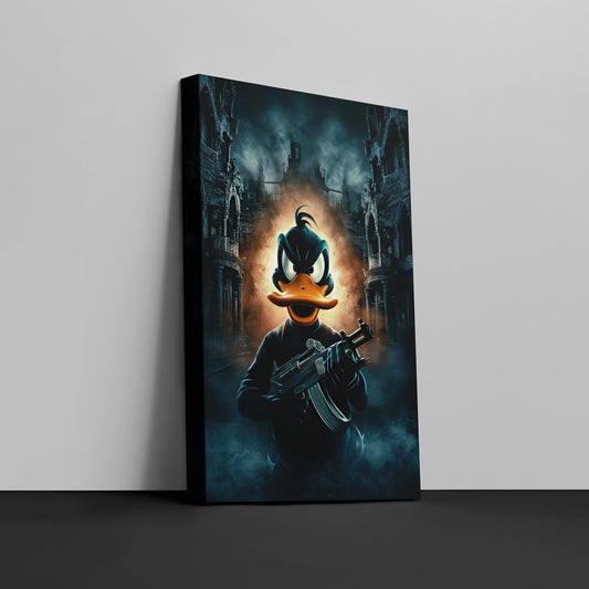 Scrooge killer - Canvas wall art