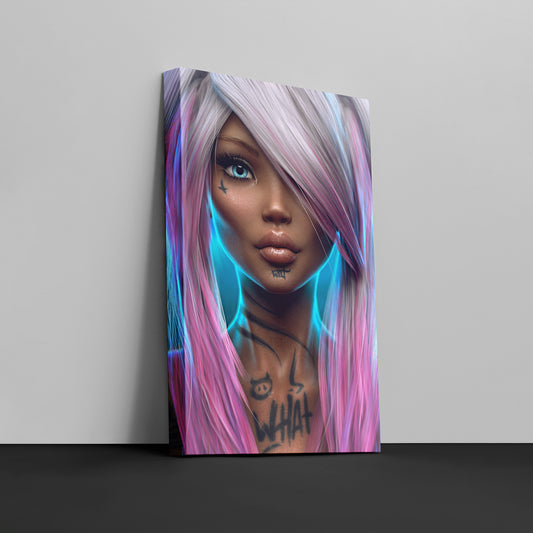 Pinkyy - Canvas wall art