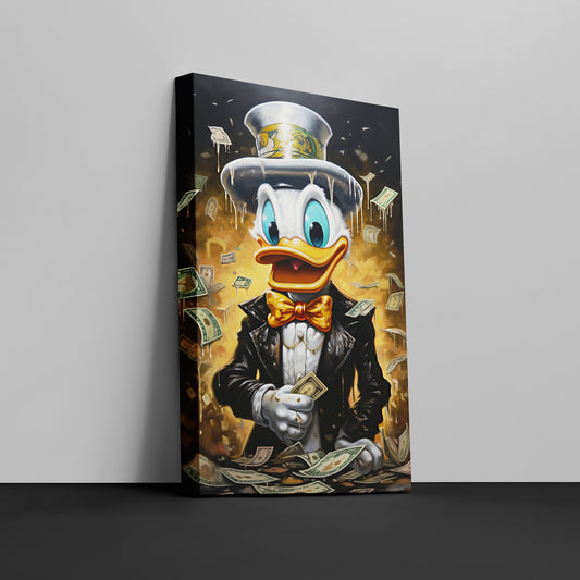 Scrooge - Canvas wall art