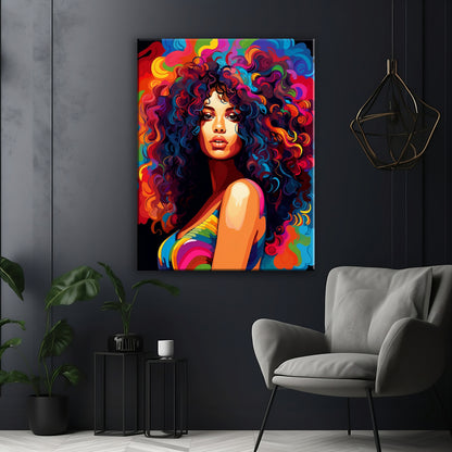 Curls - Canvas wall art