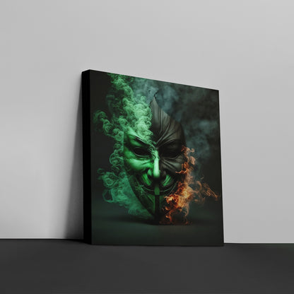 Mask - Canvas wall art