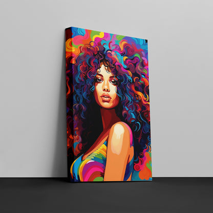 Curls - Canvas wall art