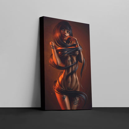 Limited GIRL - Canvas wall art