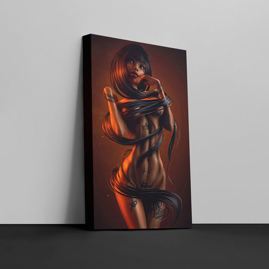 Limited GIRL - Canvas wall art