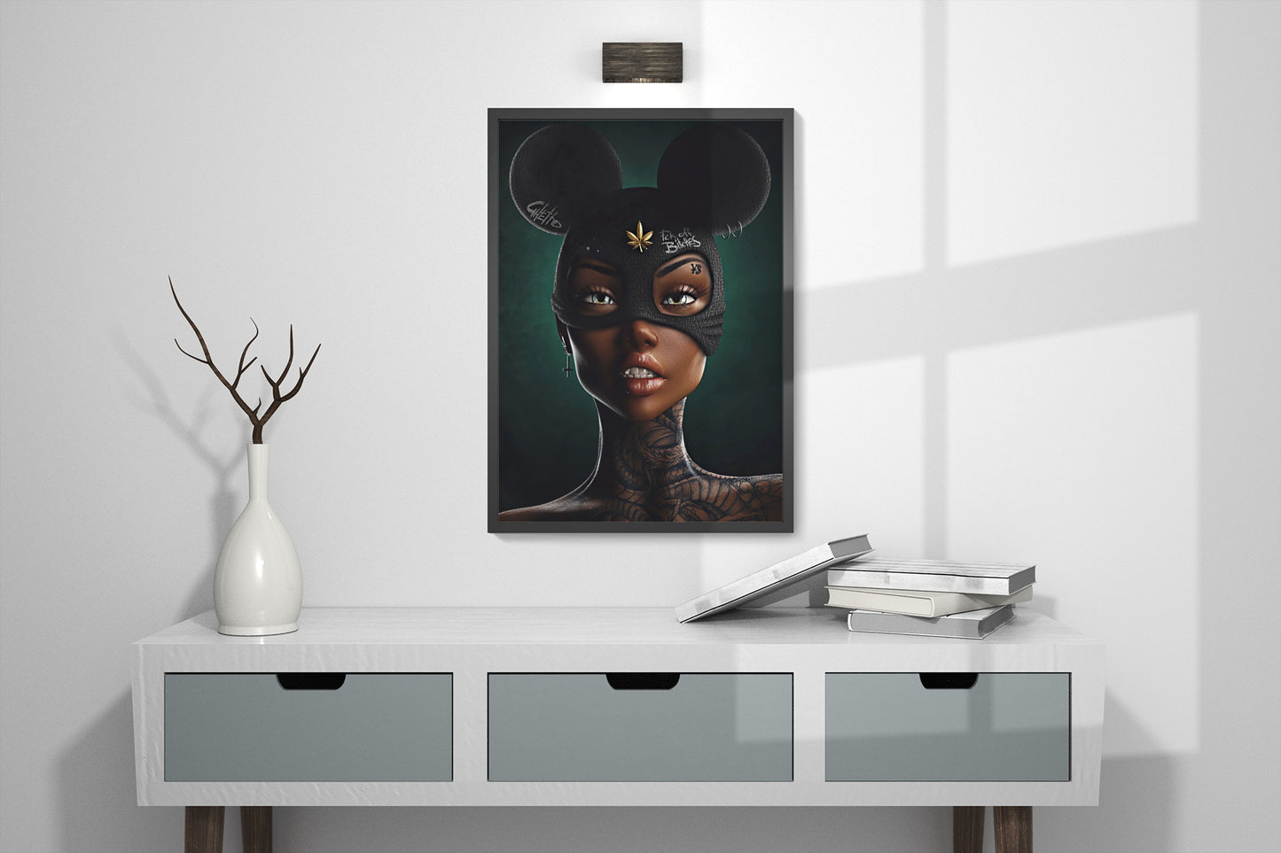 Seksy Mouse - Canvas wall art