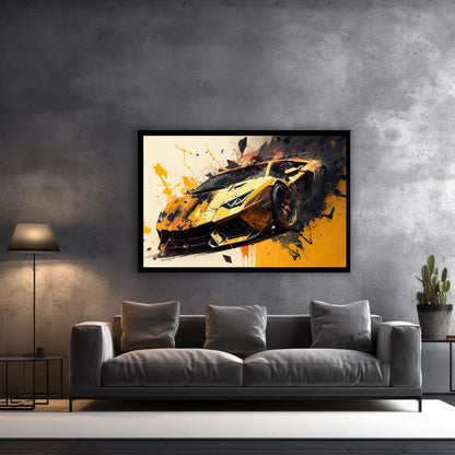 Lamborghini Avent - Canvas wall art