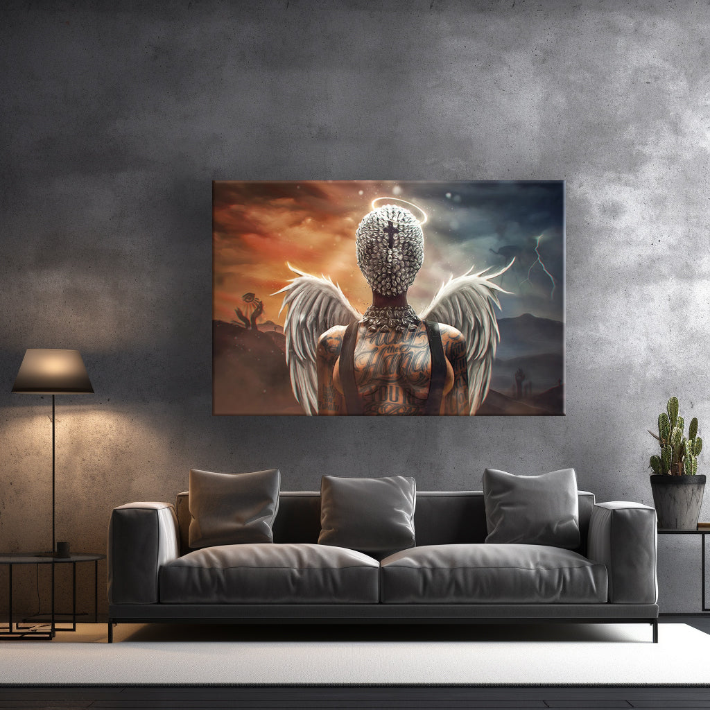 Angel X - Canvas wall art