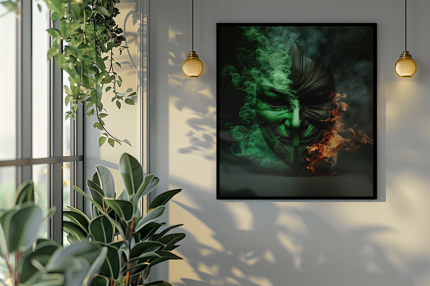 Mask - Canvas wall art