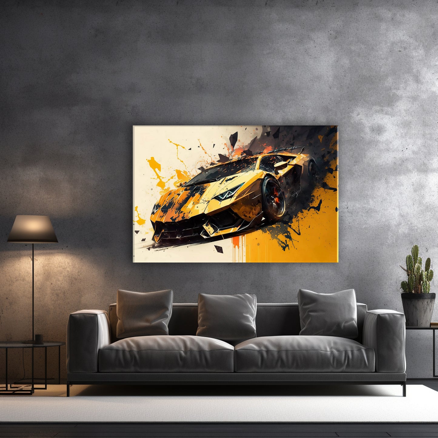 Lamborghini Avent - Canvas wall art