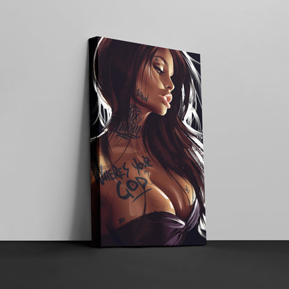 Virgin - Canvas wall art