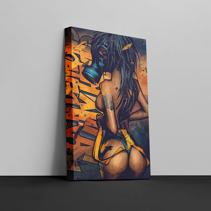 Quarantine - Canvas wall art