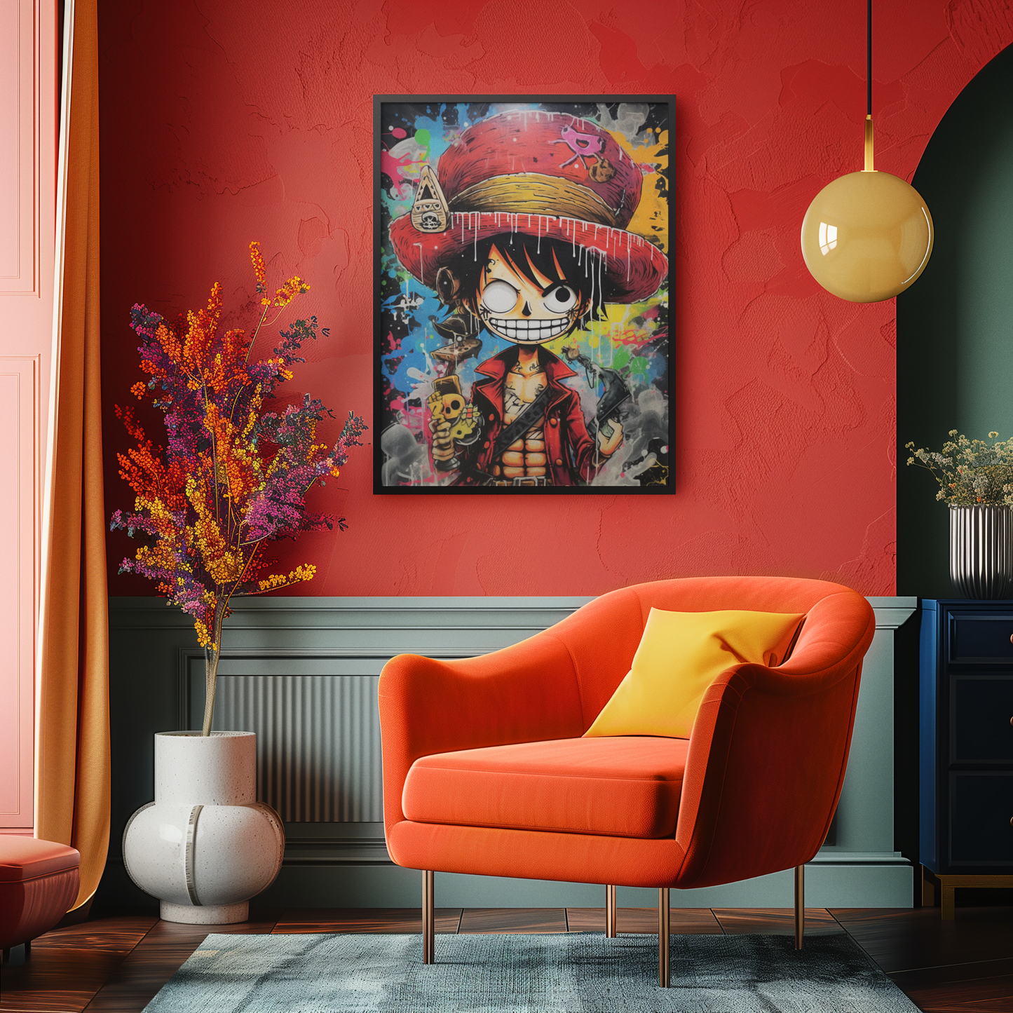 Anime modern art - Canvas wall art