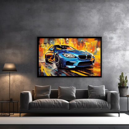 M6 artwork - Canvas wall art