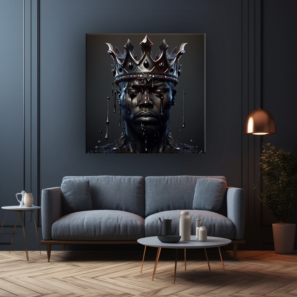 Limited Crown art - Canvas wall art