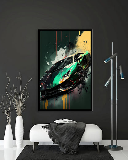 Lambo Aventador - Canvas wall art