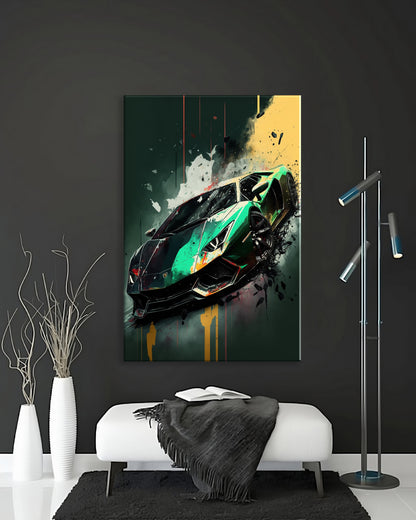 Lambo Aventador - Canvas wall art