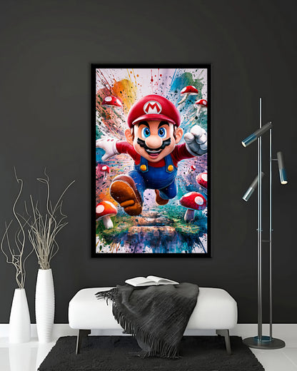 Mario trip - Canvas wall art