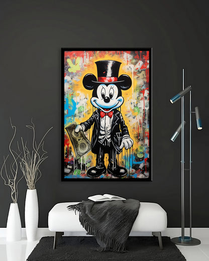 Mickey Mouse  - Canvas wall art