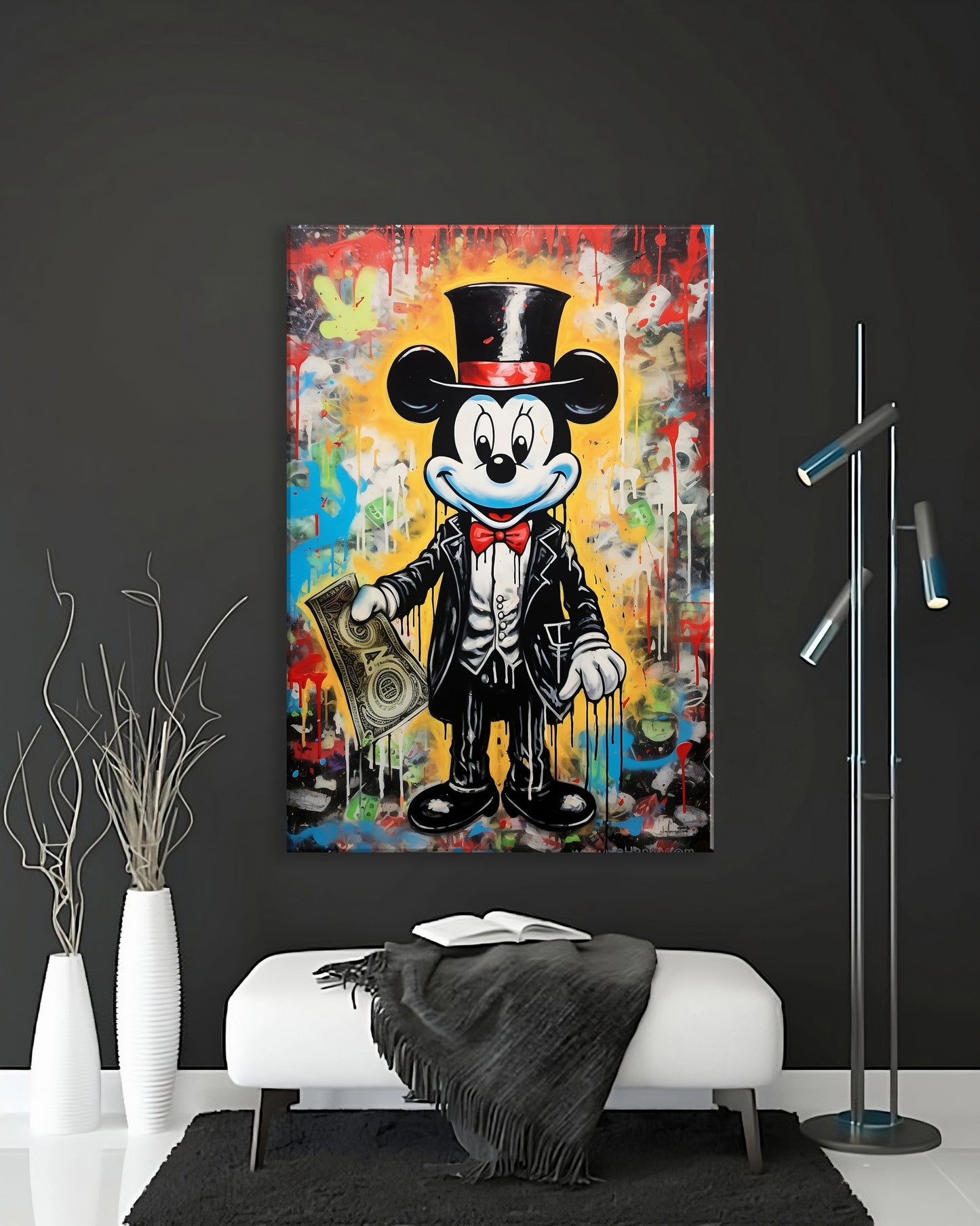 Mickey Mouse  - Canvas wall art