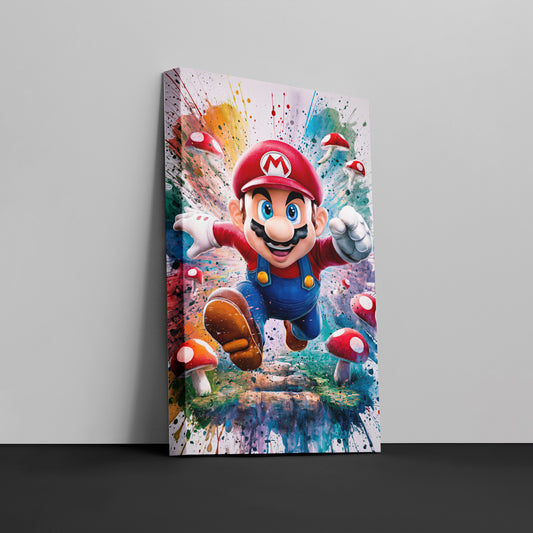 Mario trip - Canvas wall art