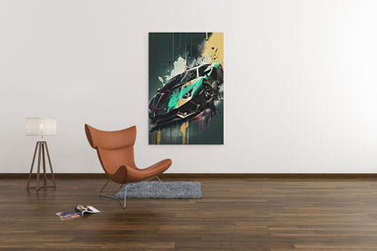 Lambo Aventador - Canvas wall art