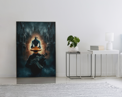 Scrooge killer - Canvas wall art