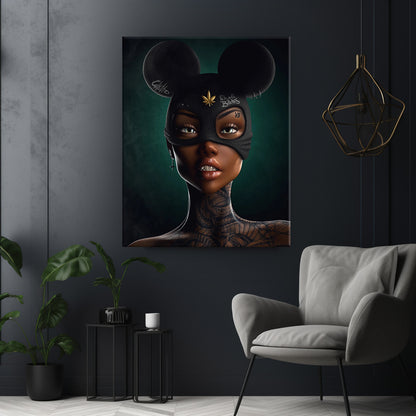 Seksy Mouse - Canvas wall art