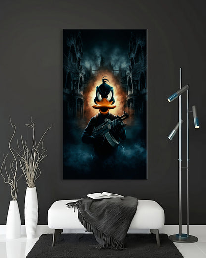 Scrooge killer - Canvas wall art