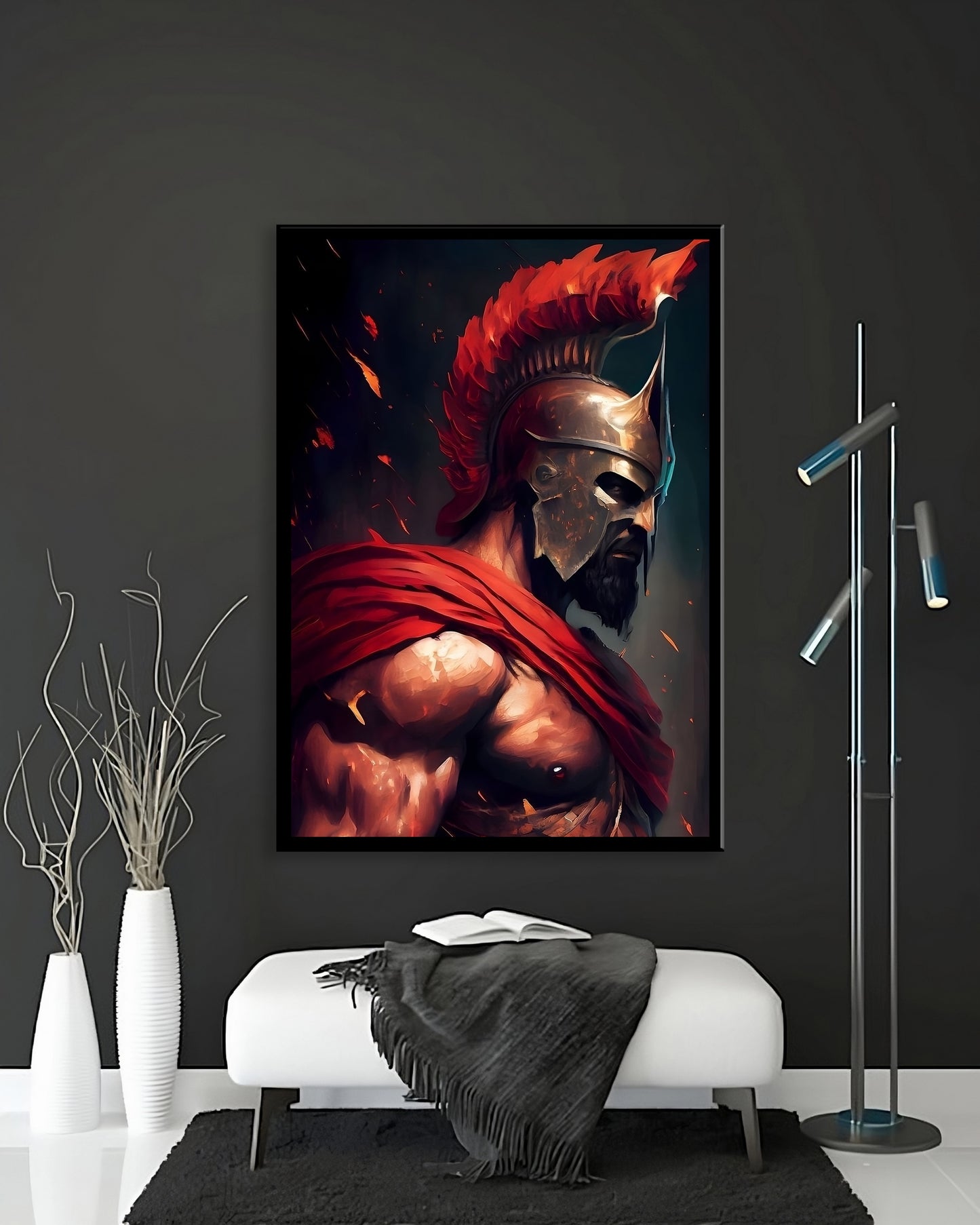 Spartan  - Canvas wall art