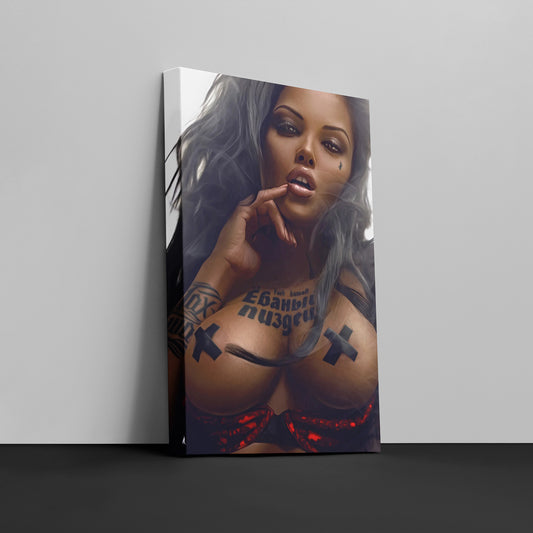 XX girl - Canvas wall art