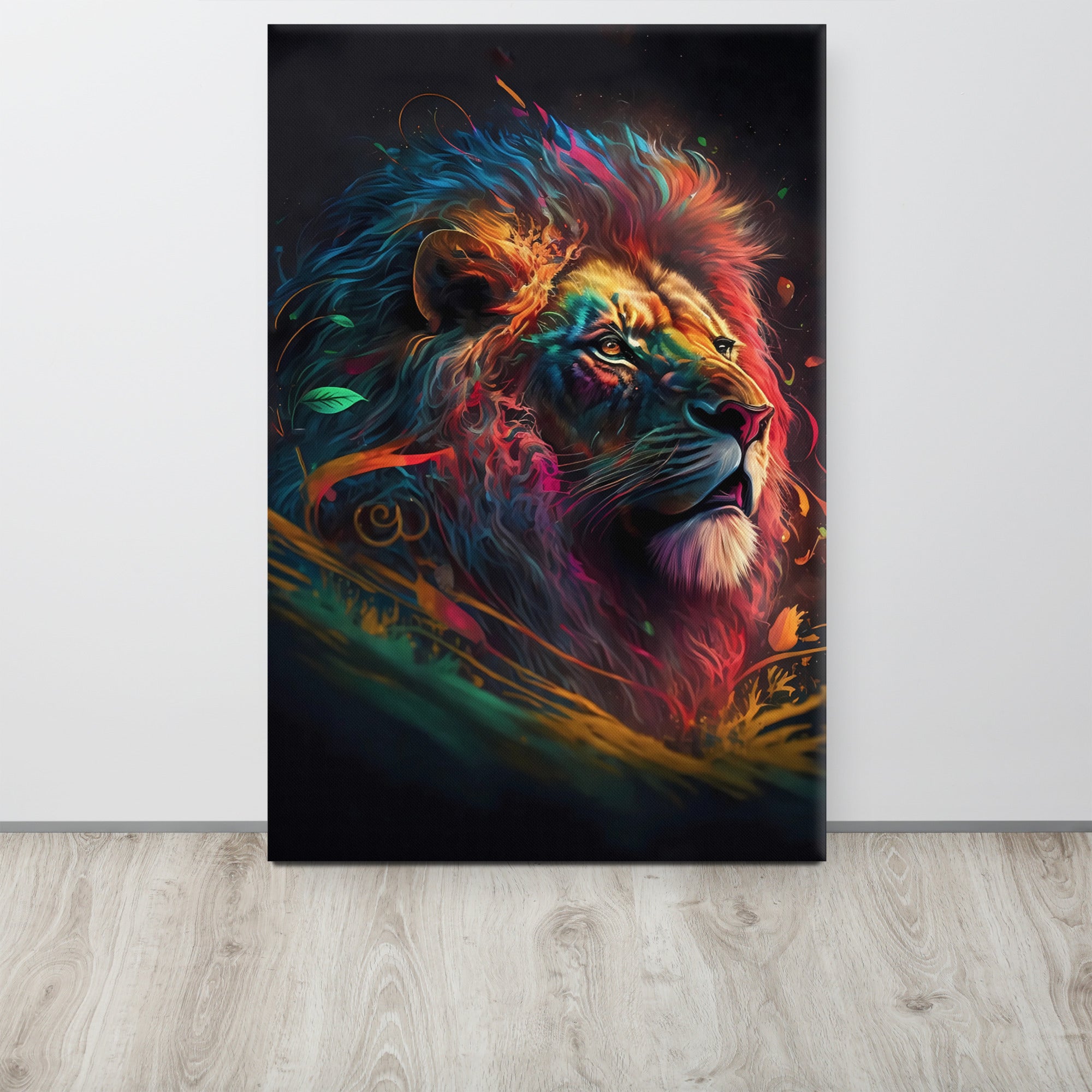 Colorfull Lion